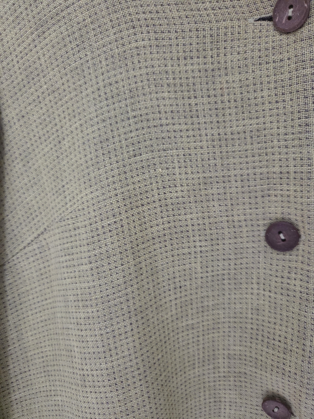 Sigrid Olsen Sport Olive Green Textured Button Jacket - Picture 9 of 9